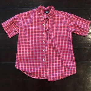 L(16/18) Ralph Lauren Short Sleeve Button-Down